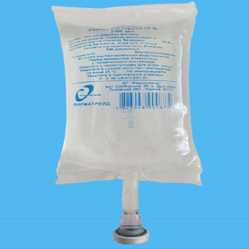 Глюкоза. Розчин для інфузій 10 % по 100